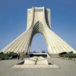 Iranians Prints: AMANAT, Hossein (1942). The Shahyad Monument