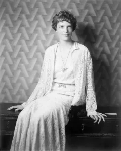 Amelia Prints: Amelia Earhart (1897-1937), 1932 portrait by E.F. Foley
