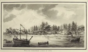 Drawings Prints: America. Canada. Expedition of Malaspina (1789-1794)