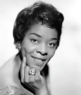 Dinah Prints: American blues, jazz, and R&B singer Dinah Washington