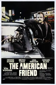 Hopper Prints: THE AMERICAN FRIEND, US poster art, from left: Dennis Hopper, Bruno Ganz, 1977