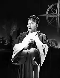 Jackson Prints: American gospel singer Mahalia Jackson