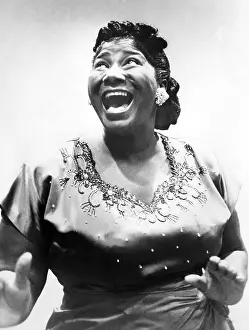 Jackson Prints: American gospel singer Mahalia Jackson
