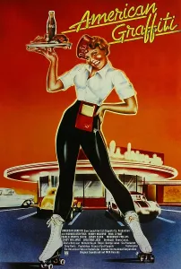 Waitress Prints: AMERICAN GRAFFITI, poster art, 1973