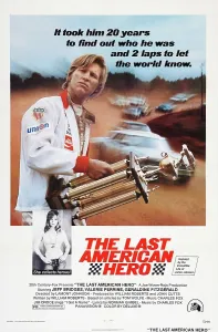 Valerie Prints: THE LAST AMERICAN HERO, US poster art