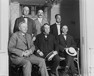 Posed Prints: American League baseball team owners in 1915