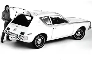 Automobile Prints: American Motors The Gremlin, the first US built two-door subcompact car