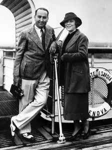 Producer Prints: American movie producer Hal Wallis and his wife Louise Fazenda