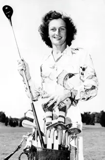Golf Club Prints: American Olympic athlete Babe Didrikson