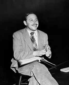 Writer Prints: American playwright Tennessee Williams