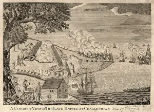 Images Dated 11th June 2012: The American Revolution. the Battle of Bunker Hill