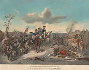 Standards Prints: American Revolution. Battle of Trenton