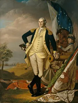 Epaulets Prints: American Revolution. George Washington