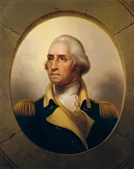 Epaulets Prints: American Revolution. George Washington