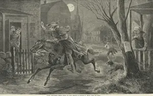 Street Prints: American Revolution. Paul Revere's ride, April 19, 1775
