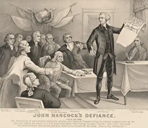 Signer Prints: American Revolution, Second Continential Congress, Philadelphia, 1775-1776