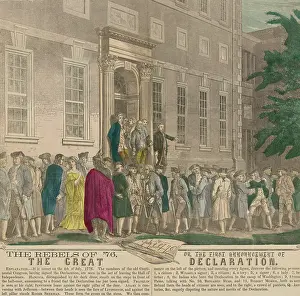 Writers Prints: American Revolution, Second Continential Congress, Philadelphia, 1775-1776