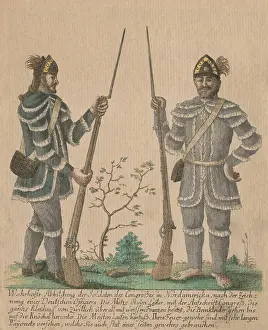 Lcgr1904 Prints: American Revolution. True illustration of the soldiers of the Congress in North America