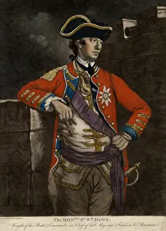 Sash Prints: American Revolution, William Howe