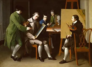 Palette Prints: THE AMERICAN SCHOOL, by Matthew Pratt