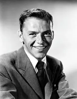 Frank Prints: American singer and actor Frank Sinatra