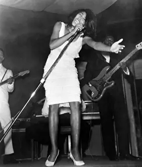 African American Prints: American singer Tina Turner, 1965.. Courtesy: CSU Archives / Everett Collection