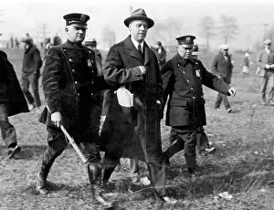 Arrested Prints: American socialist Norman Thomas (center)
