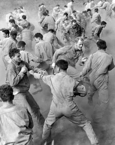 Images Dated 12th April 2007: American solders training for ranger attacks