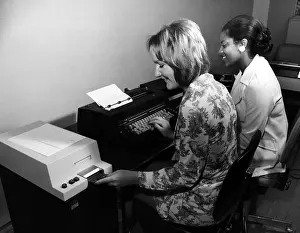 Secretary Prints: An American typewriter, known as the Magnetic Card Selectric Typewriter