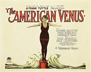Title Card Prints: THE AMERICAN VENUS, Esther Ralston, 1926