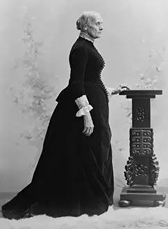 Activists Prints: American women suffrage leader, Susan B