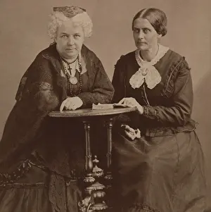Cameo Prints: American women suffrage leaders