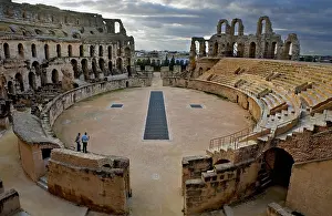 Tunisians Prints: Amphitheatre of El Djem. 238. TUNISIA