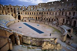 Tunisians Prints: Amphitheatre of El Djem. 238. TUNISIA