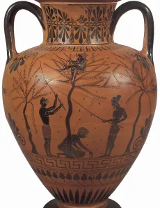 Amphora Prints: Amphora. 530 -510 BC. Archaic Greek art