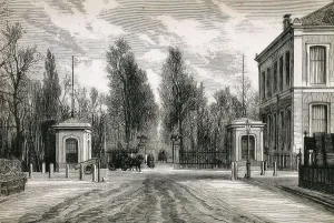 Track Prints: Amsterdam. Entrance to the Zoological Park in 1883