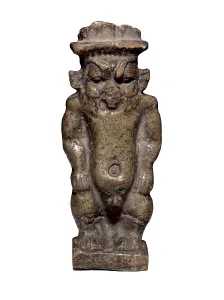 6th C Prints: Amulet with a figure of god Bes