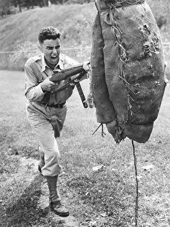 Expression Prints: Anastasio Somoza Jr. as a West Point Cadet in summer training