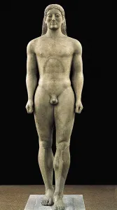 Athenai Prints: Anavyssos Kouros. ca. 520 BC. Archaic Greek art