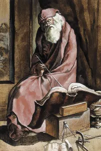 Greekseurope Prints: ANAXIMENES of Miletus (588-534 BC). Painting. AISA/Everett Collection**US SALES ONLY**