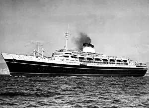 Andrea Doria Prints: ANDREA DORIA, cruise ship taken during its service from 1953-1956