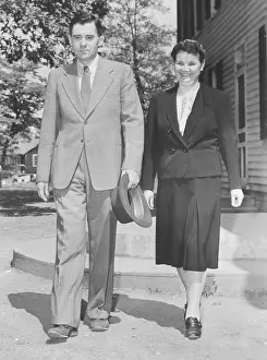 Married Prints: Andrei Gromyko with his wife, Lydia Dmitrievna
