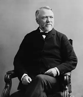 Businessman Prints: Andrew Carnegie, ca. 1875-1880