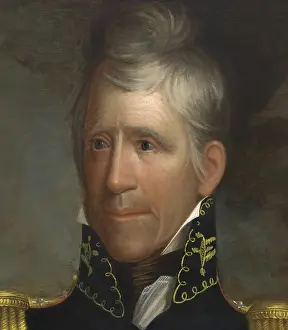 Earl Prints: Andrew Jackson, 7th President of the United States, held office from 1829 to 1837