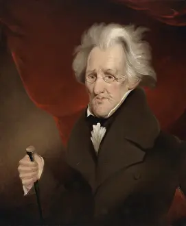 Bscol Prints: Andrew Jackson, 7th President of the United States, held office from 1829 to 1837