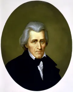 19th Century Portrait Prints: Andrew Jackson, chromolithograph ca. late 19th century