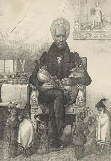 Columbia Prints: Andrew Jackson as the Great Father