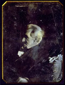 19th Century Portrait Prints: Andrew Jackson, half plate daguerreotype
