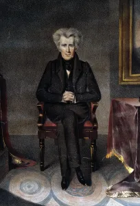 19th Century Portrait Prints: Andrew Jackson, President of the United States / from the original painting by W