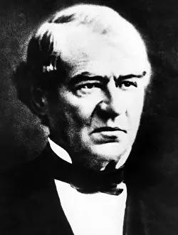 Images Dated 28th March 2007: Andrew Johnson, 17th President, ca. 1860s. Courtesy: CSU Archives/Everett Collection